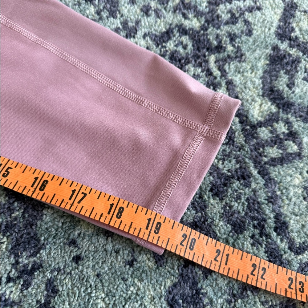 Women’s Adidas Pink Circuit High Waisted 7/8 Leggings With Mesh Pockets Size M - Picture 10 of 12